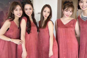 舟山久美子、板野友美＆河西智美らとママ会　おそろいコーデに「みんな可愛い!!!!」