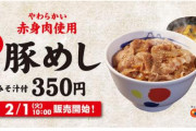 【朗報】松屋の「豚めし」が10年ぶりに復活販売！！