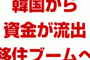 韓国からヒト・モノ・カネがすべて流出！　「韓国はもう無理。財産守れない」　終わったな…
