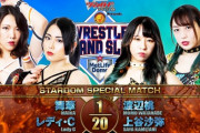 新日本プロレスメットライフドーム大会スターダム提供試合の対戦カードが決定