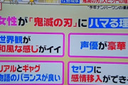 【朗報】女さんが鬼滅の刃にハマる理由、遂に判明するｗ