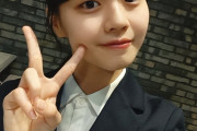 教育実習中の福田真琳ちゃんの画像