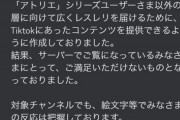 【悲報】新作ソシャゲさん、TikTokの広告が炎上してしまい謝罪へｗｗｗｗｗ