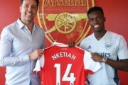 アーセナル、FWエンケティアとの契約延長を発表！新背番号はアンリ氏らと同じ「14」に