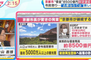 京都市が破綻寸前、神社仏閣が固定資産税を払わず、若者がどんどん出て行く。どうすれば？