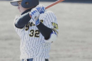 3年目の阪神・井上が実戦復帰でいきなりレーザービーム披露
