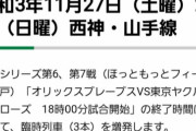 神戸市交通局さん、オリックスバファローズではなくオリックス”ブレーブス”と記載してしまう