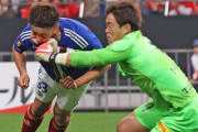◆悲報◆横浜FマリノスDF角田涼太朗さん、浦和GK西川周作のパンチングをもろに顔面で受け止めてしまう