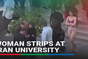 イラン：ヒジャブ着用強制に抗議を示す為、女学生が下着姿で大学内を闊歩…大きな注目を集める[海外の反応]