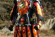 【仮面ライダー鎧武】この中間フォーム凄く強そうな見た目だしカッコいいよね