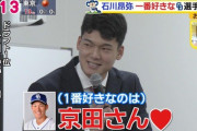 京田「石川昂弥は去年のドラ1と違って守備が上手いと思った」