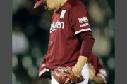楽天・田中将大、5回途中7失点でKO　被安打10 炎上にうつむく…　5回は1死も奪えず石井監督が決断