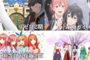 【画像】2020年のアニメが豊作すぎるｗｗｗｗｗｗｗ