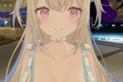 【ホロライブ】フワモコ「VRChatってこんな風になるのかな？ 🐾🩵🩷バウバウ… ⤵ ︎ ⤵ ︎」