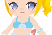 ギャルさん、明らかにサイズが合ってない水着を着せられてしまう