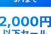 【セール情報】「PS Store」 対象タイトルがすべて2000円以下になる大型割引セールが開始！！