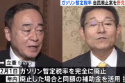 自民党「ガソリン暫定税率廃止は来年2月な」野党「年内廃止で合意してるだろ！嘘つき！」
