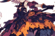 【FGO】ハロウィン衣装のジャックちゃんイラスト！！　ハロウィン衣装可愛いです！！