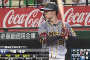 中野拓夢(神) .300(120-36) 1本 12打点 7盗塁(4位) OPS.748