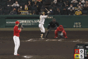【GIF】佐藤輝明、成長する