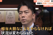 小泉進次郎「コメの輸送費を国負担にすれば安くできる」