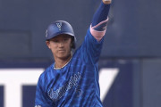 松尾汐恩、プロ初ヒット！ 代打でレフトオーバーの二塁打