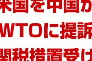 中国が米国をWTOに提訴　　関税発動は米国の合意違反と中国商務省が主張