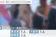 愛知の「密フェス」参加者の感染25人以上に…　東京や大阪でも新たに判明
