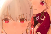 【FGO】エレシュキガルさんにリボンを結んでもらえて何だかんだ嬉しそうなカーマさん！　依り代姉妹最高！