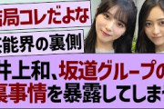 井上和さん、坂道グループの裏事情を暴露してしまう…【乃木坂46・乃木坂工事中・乃木坂配信中】