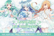にじEN、LazuLight1周年記念グッズ販売！