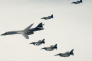 米軍B-1B爆撃機、韓国そっちのけで日本の自衛隊と共に金正恩の滞在場所付近を飛行＝韓国の反応