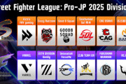 「ストリートファイターリーグ: Pro-JP 2025」Division F 第10節まとめ