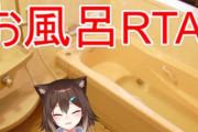 文野環が深夜に突然”お風呂最速RTA”『まったく嬉しくない入浴シーン』【にじさんじ】