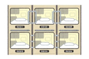 新宿のカプセルホテルが上下の壁をぶち抜いて作ったブース席が快適すぎると話題に