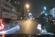 【神奈川】ほぼ自殺な自転車の飛び出し横断がKOEEEEドラレコ動画。