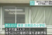 【悲報】小学校で女子児童2人がオーバードーズ