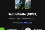 XSX『Halo Infinite』、メタスコア87点スタート！