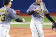 勝負所で示した阪神・西勇の意地　再三走者背負うも6回7安打無失点で後を託す