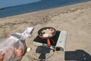 砂浜でBBQしてきたぞ！（※画像あり）