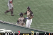 【練習試合vs巨人】日ハム、4回に巨人・藤岡のワイルドピッチで1点追加！