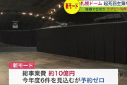 赤字3億円見込みの札幌ドーム　1～2万人規模にできる「新モード」予約はゼロ…　イベント数も目標下回る