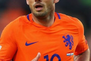 【海外サッカー】オランダ代表歴代最多出場のスナイデルが35歳で現役引退、インテルでは3冠に貢献