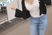 【さり間】惣田紗莉渚ちゃんの握手会時の服装、ガチでおっぱい丸見えな件！！！！！