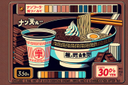 スガキヤ、ラーメンとチョコクリームのセットが税込360円　半額祭　【画像あり】