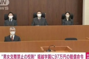 恋愛禁止の校則を破った女子生徒を自主退学させた堀越学園に97万円の賠償命令