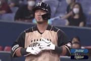 【vsオリックス】日ハム、6回に中田のタイムリーで1点を返す