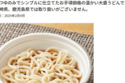 【画像】ファミマ、具無しうどんを発売ｗｗｗｗｗ