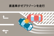 【悲報】この交通事故、ほとんどの人が過失割合を間違えるｗｗｗｗｗｗｗ