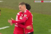 ◆速報◆ブンデスⅡ 30節 レーゲンスブルク戦、ハノーファー96原口元気、50ｍドリブル突破からアシスト！